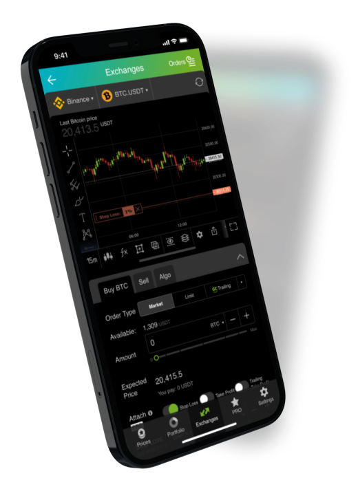 iphone 14 goodcrypto app interface