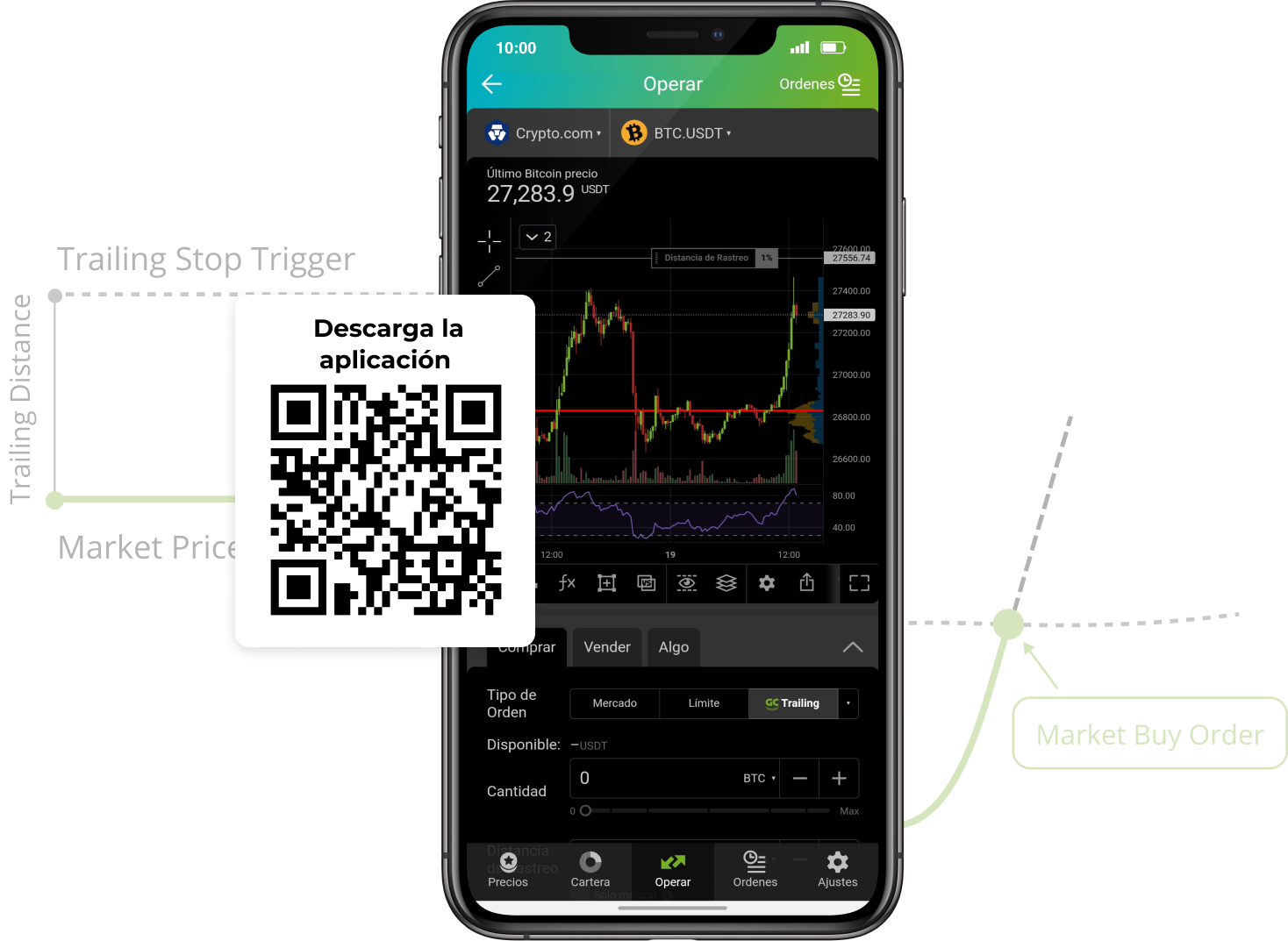 crypto.com trailing stop order