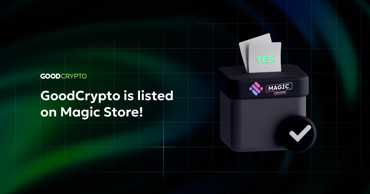 GoodCrypto is now available on the Magic Store!