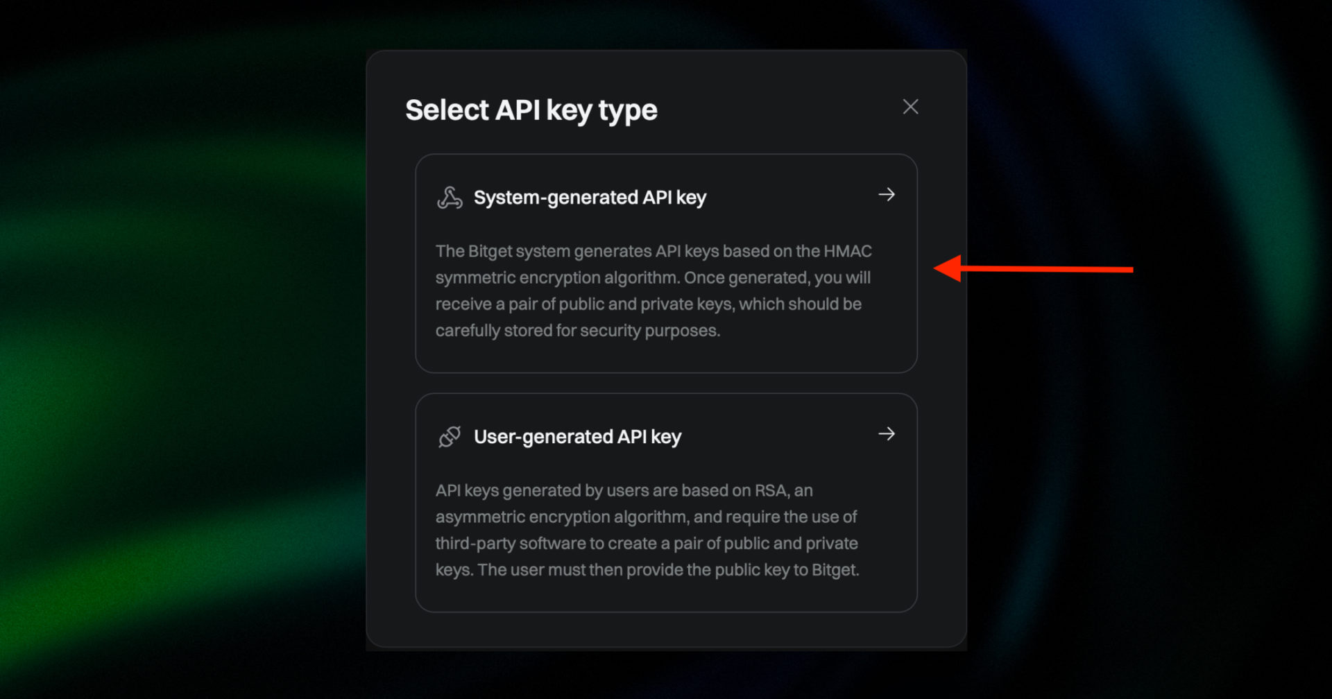 bitget api key 3